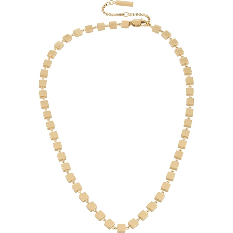 Calvin Klein Retiazka Geometric zlatá 67200840