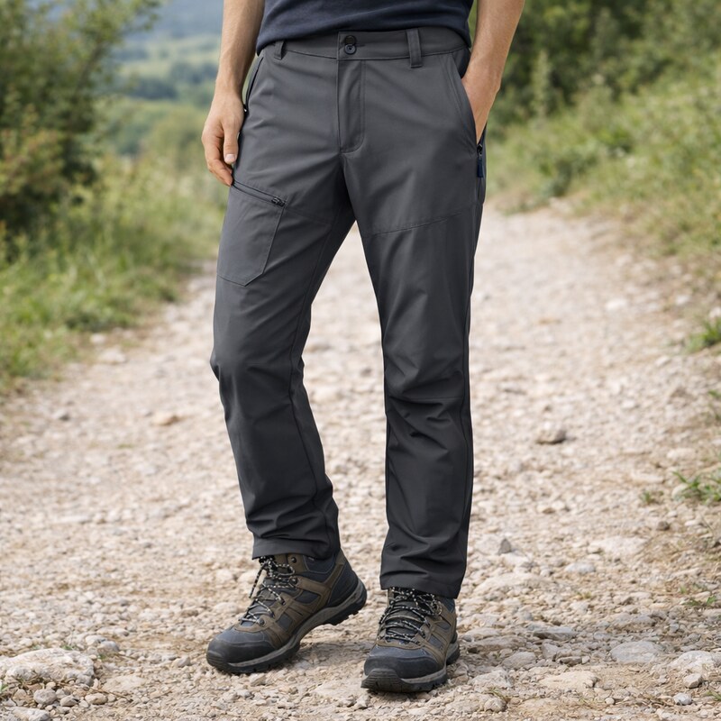 Pánske outdoorové nohavice Killtec 47 tmavo šedá 43417779