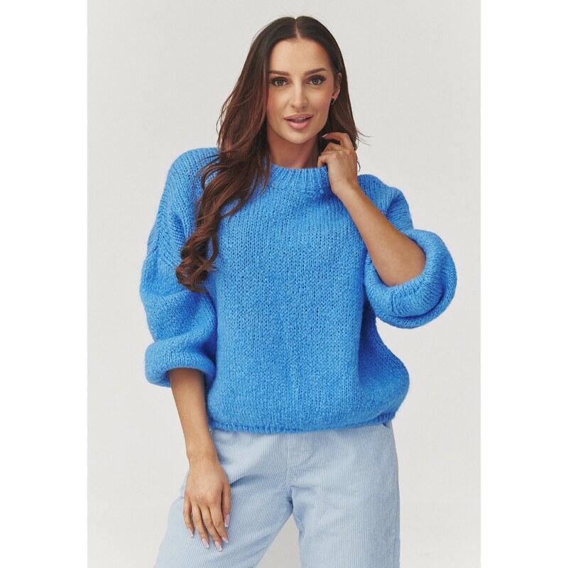 Makadamia Dámsky sveter C37 | blue jeans C37 67208092