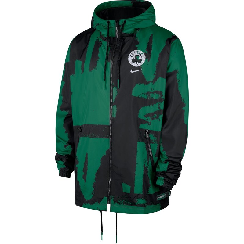 Nike NBA Boston Celtics Courtside Club Woven Full-Zip Jacket - Pánske 67211091