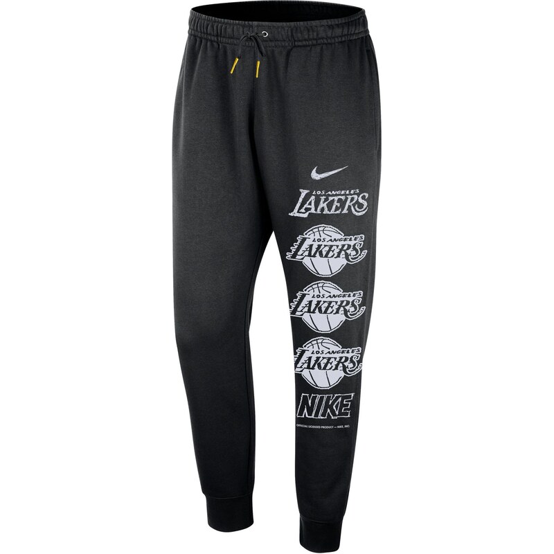 Nike NBA Los Angeles Lakers Courtside Club Fleece Joggers - Pánske - 67211100