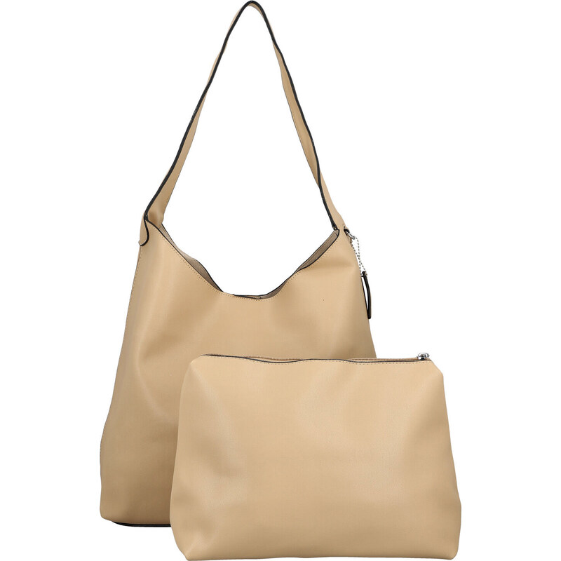 Dámska kabelka na rameno béžová - Firenze Ronda béžová 67258267