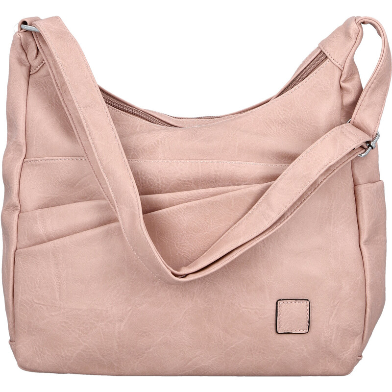 Dámska crossbody kabelka svetlo ružová - Firenze Ricco ružová 67407934