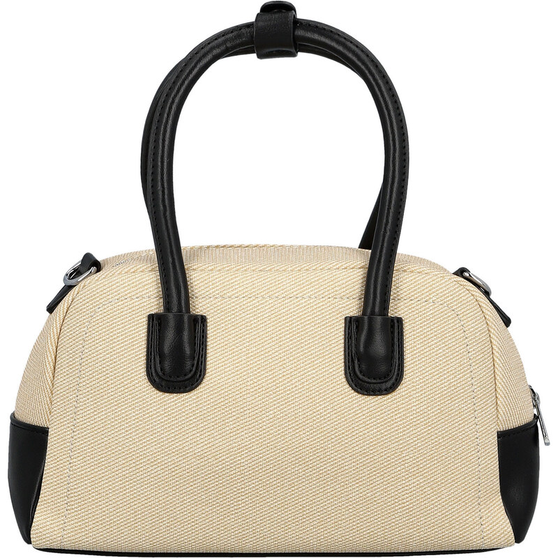 Dámska kabelka do ruky krémová/čierna - Firenze Leesha čierna 67283811