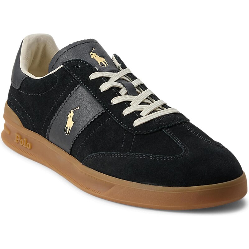 Polo Ralph Lauren Nízke tenisky HRT AERA zlatá / čierna 64944046