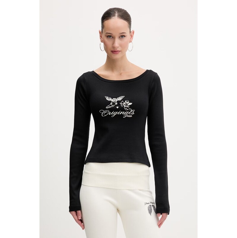 Tričko s dlhým rukávom Guess Originals 67215883