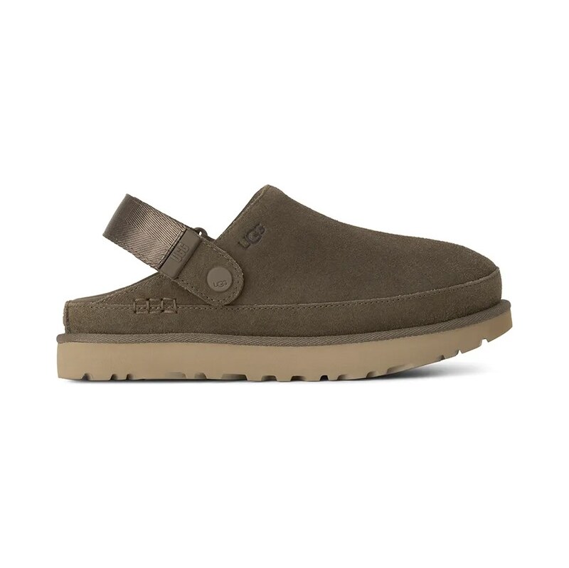 Semišové šľapky UGG W Goldenstar Clog 67214042
