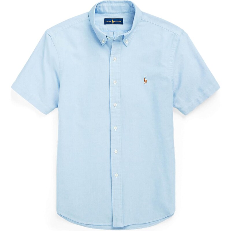 Polo Ralph Lauren Košeľa svetlomodrá / hnedá 54313214