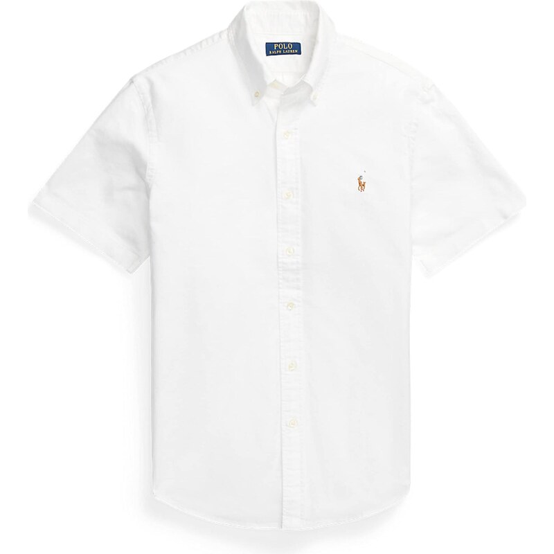 Polo Ralph Lauren Košeľa námornícka modrá / hnedá / biela 54318812