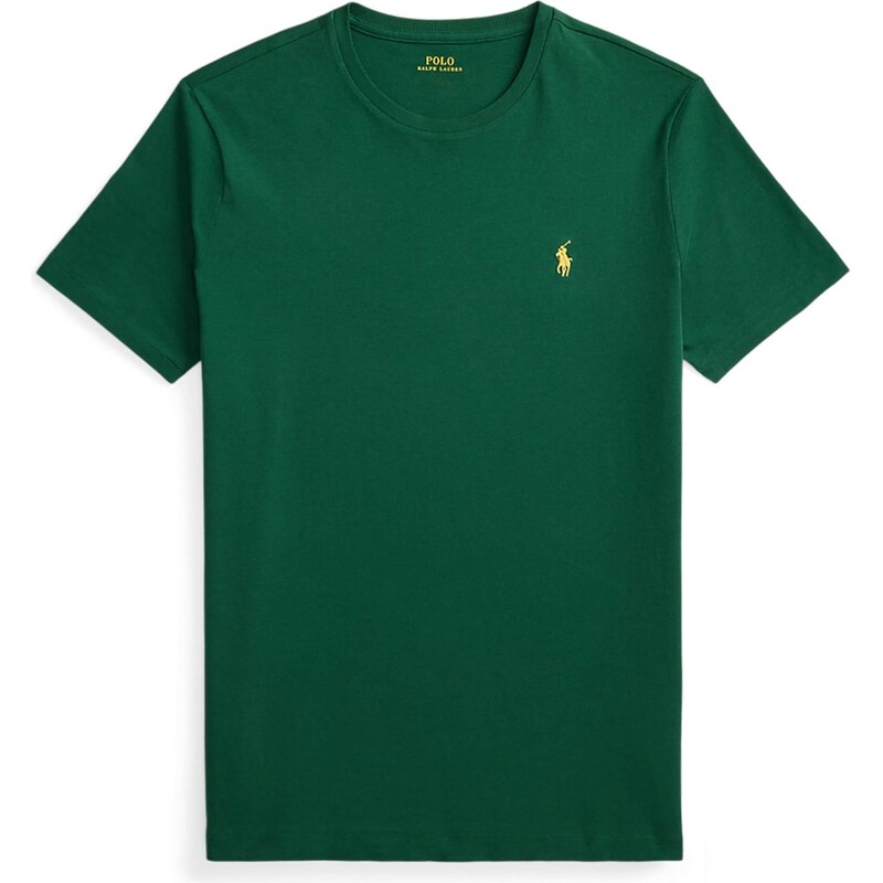 Polo Ralph Lauren Tričko zlatá / tmavozelená 64943965