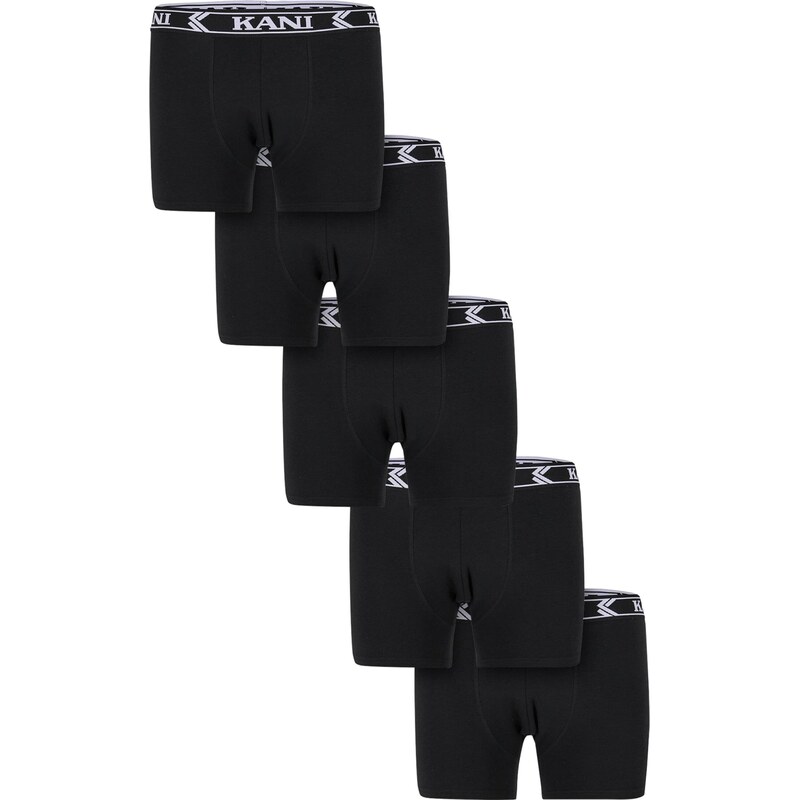 Karl Kani Boxerky čierna / biela 67220073