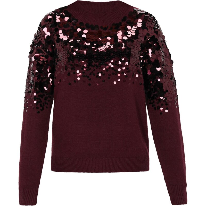 faina Sveter burgundská 67220094