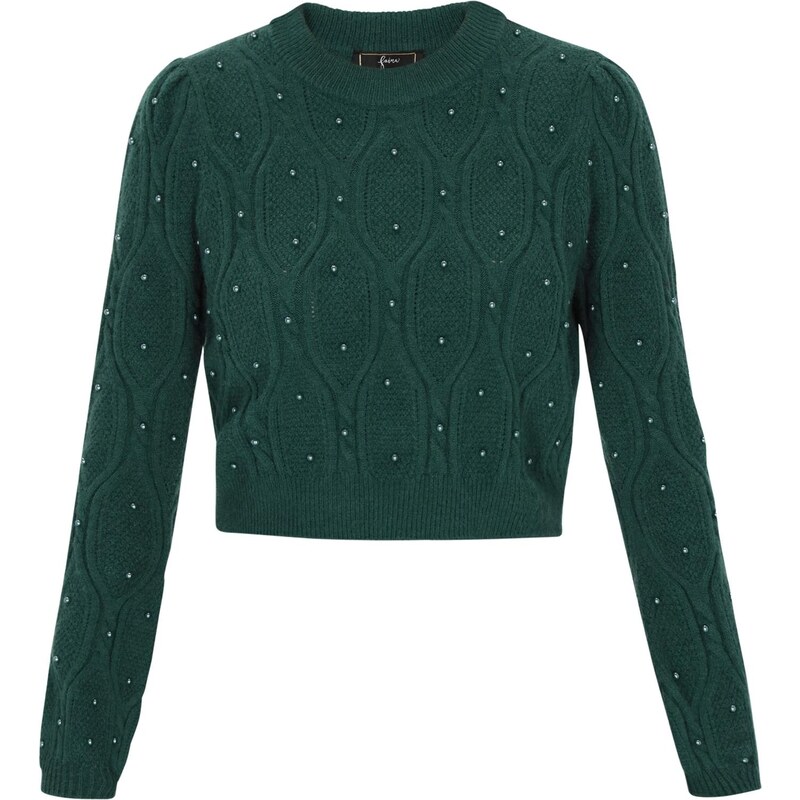 faina Sveter tmavozelená 67220097