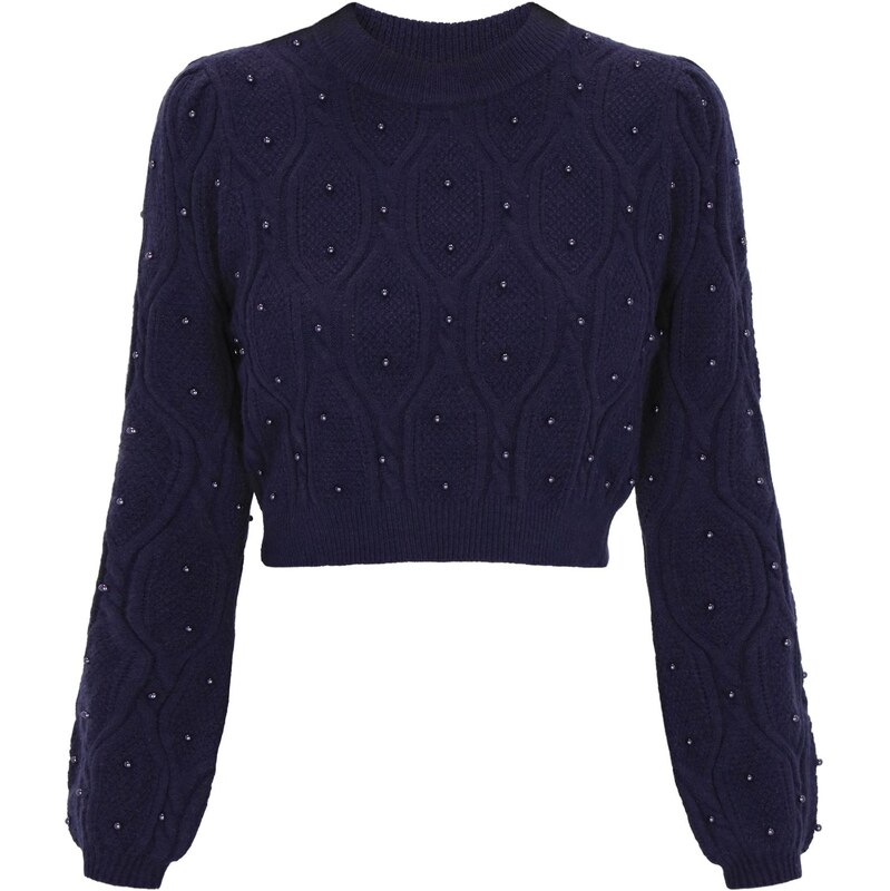 faina Sveter Fashion Look námornícka modrá 67220099