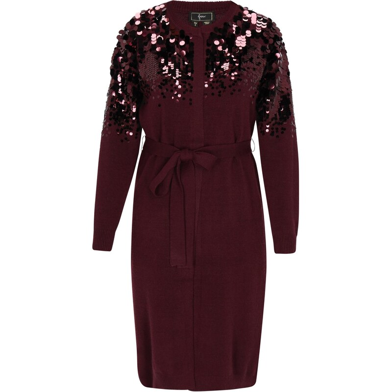 faina Kardigán burgundská 67220100