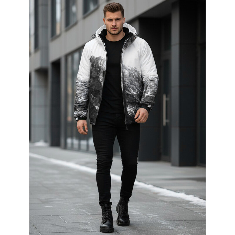 DStreet Pánska zimná bunda s kapucňou 67215288