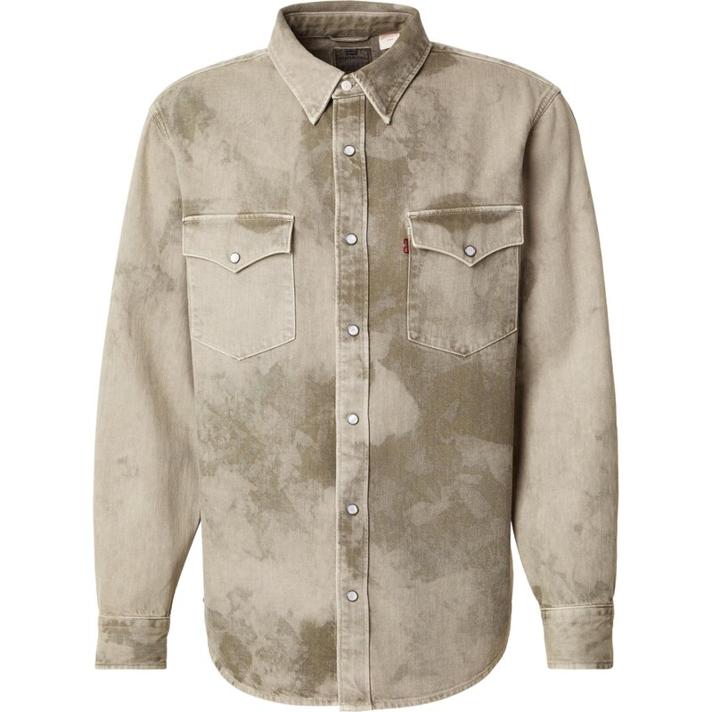 LEVIS Košeľa Relaxed Fit Western Shirt kaki / pastelovo zelená 67220208