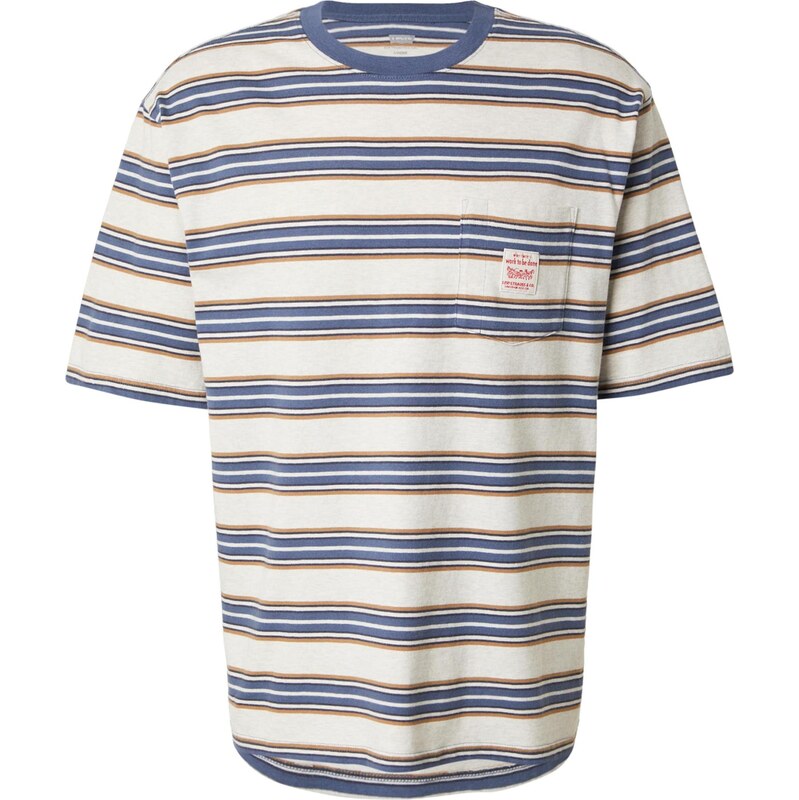 LEVIS Tričko námornícka modrá / zafírová / kapučíno / biela 67220219