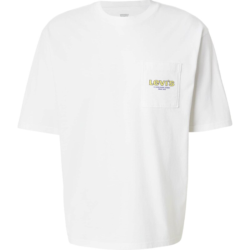 LEVIS Tričko Half-Sleeve Graphic Pocket Tee modrá / žltá / červená / 67220220