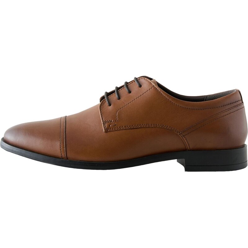 Next Šnurovacie topánky Derby hnedá 67220248