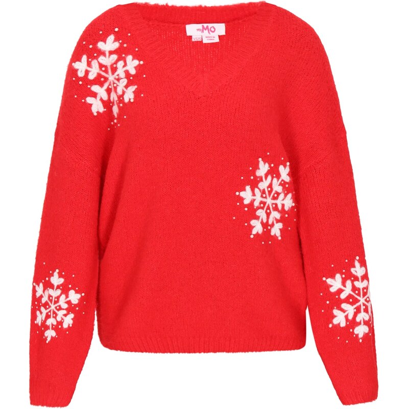 MYMO Sveter červená / biela 67220271