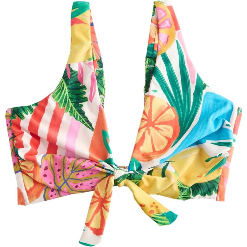 Next Bikinový top modrá / žltá / zelená / lososová 67220325