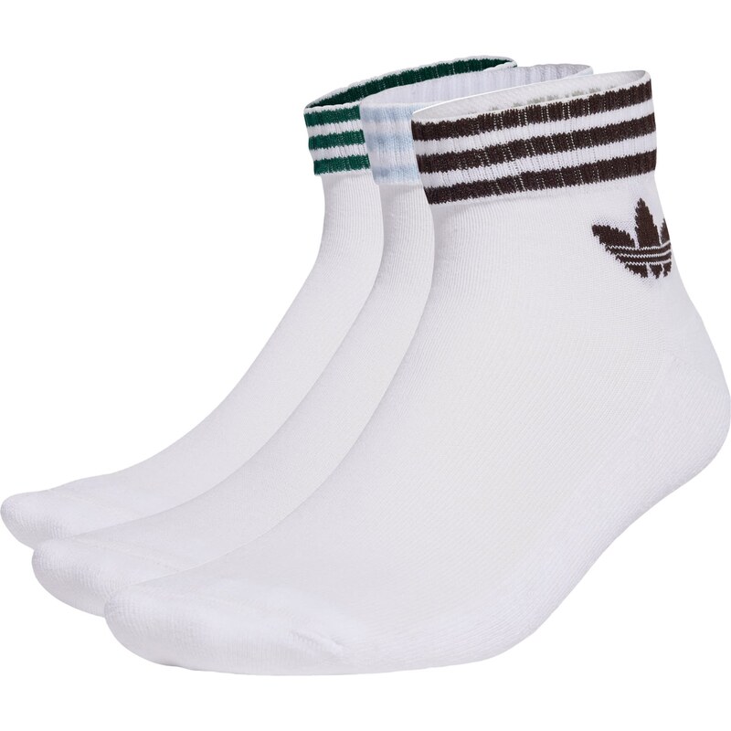 ADIDAS ORIGINALS Ponožky 3-Stripes Ankle 3 Pairs pastelovo modrá / 67220351