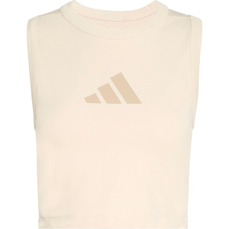 ADIDAS SPORTSWEAR Športový top Z.N.E. krémová / tmavobéžová 67220413