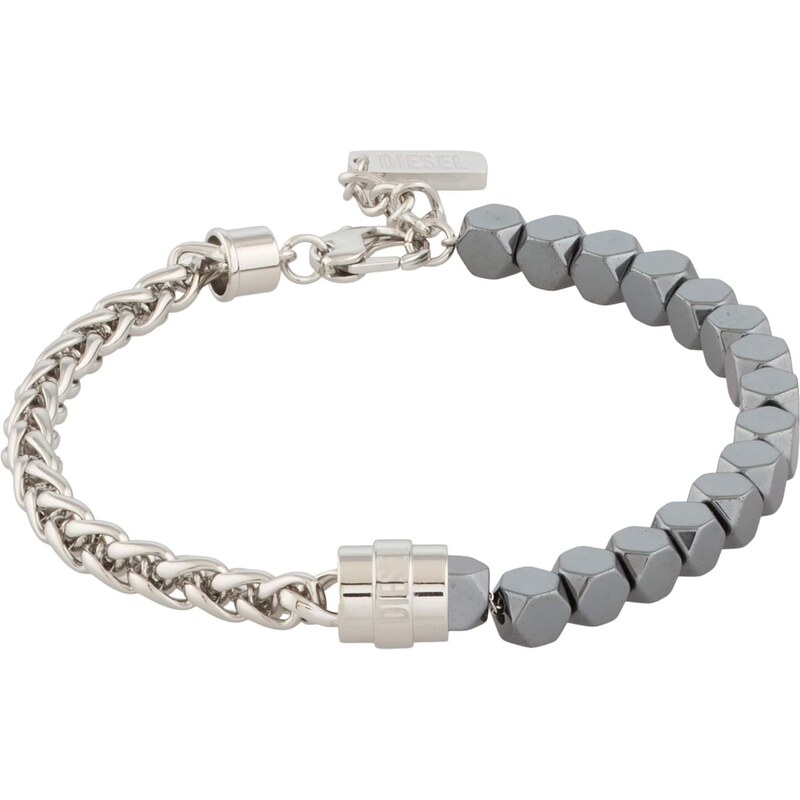 DIESEL Náramok antracitová / strieborná 67220537