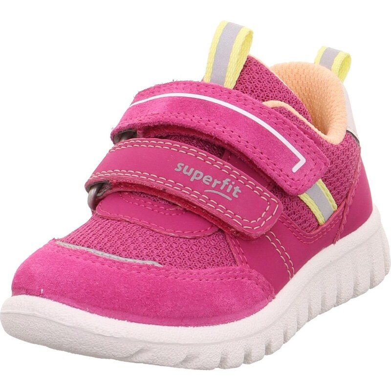 SUPERFIT Tenisky SPORT7 MINI žltá / sivá / ružová 67220623