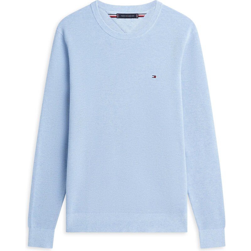 TOMMY HILFIGER Sveter ESSENTIAL svetlomodrá 64427986
