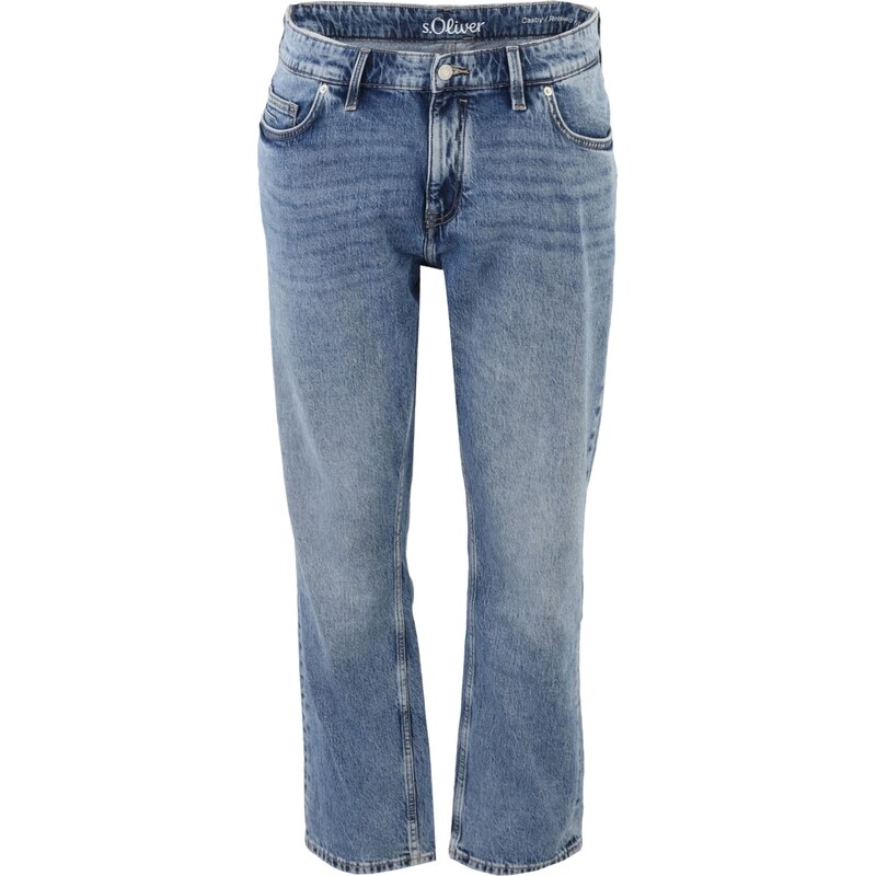 s.Oliver Džínsy Casby modrá denim 67220651
