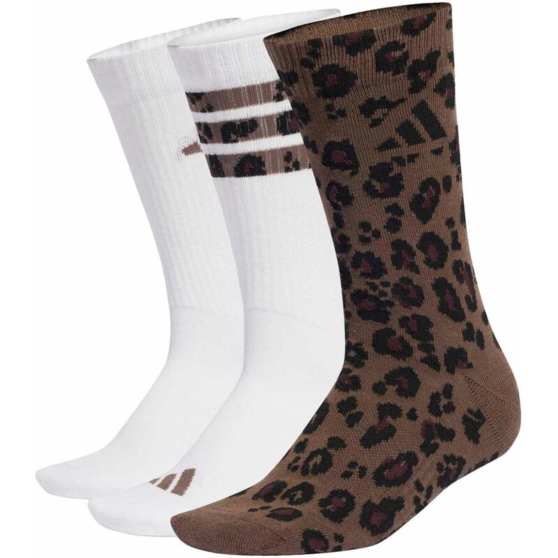 ADIDAS PERFORMANCE Športové ponožky tmavohnedá / čierna / biela 67220710