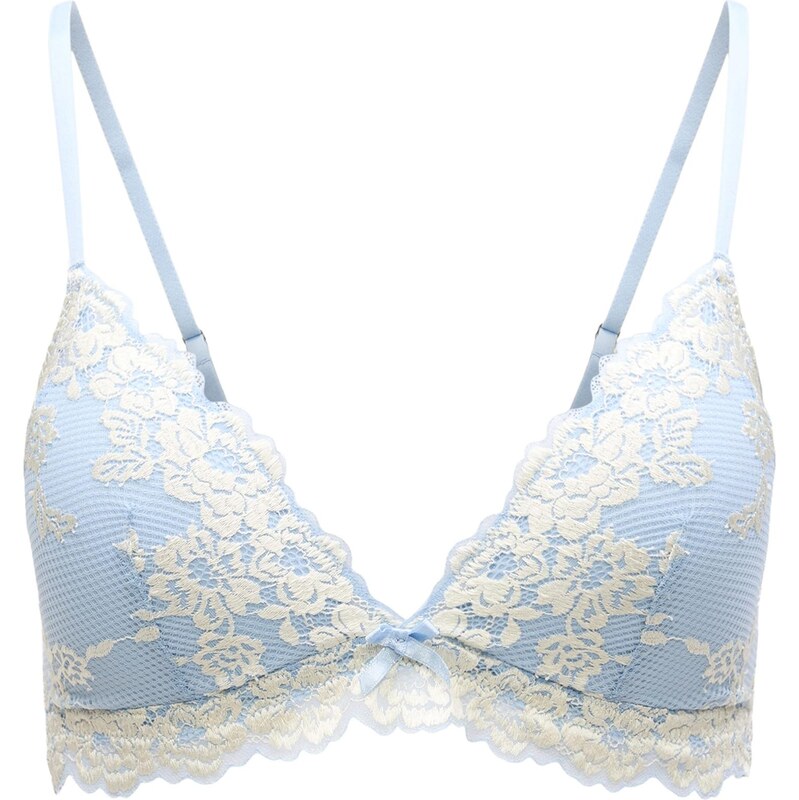 Lindex Podprsenka Emma krémová / svetlomodrá 67220849