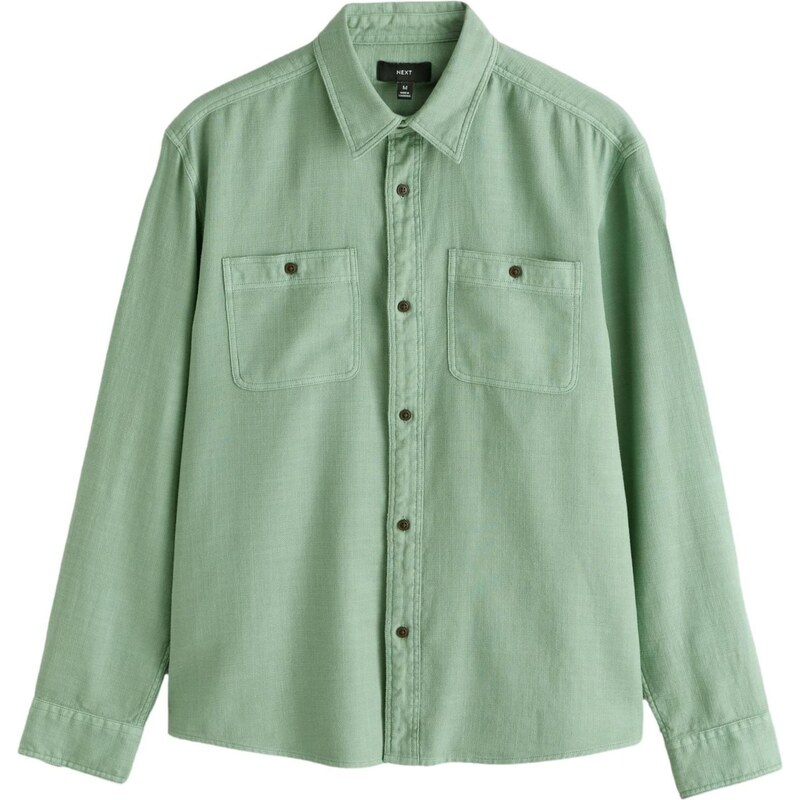 Next Košeľa pastelovo zelená 67220859
