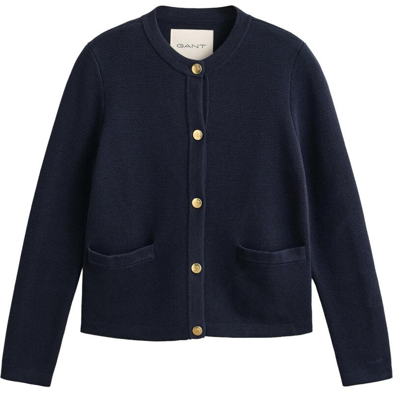 GANT Kardigán tmavomodrá 67220865