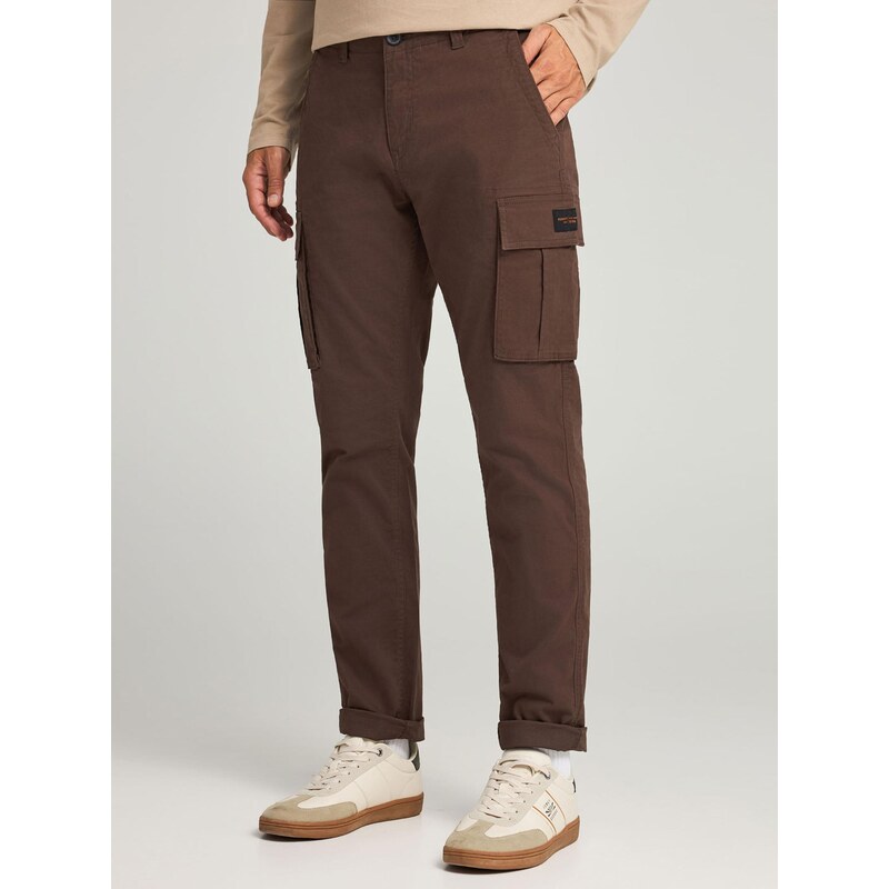 Funky Buddha Nohavice tmavohnedá 67220893