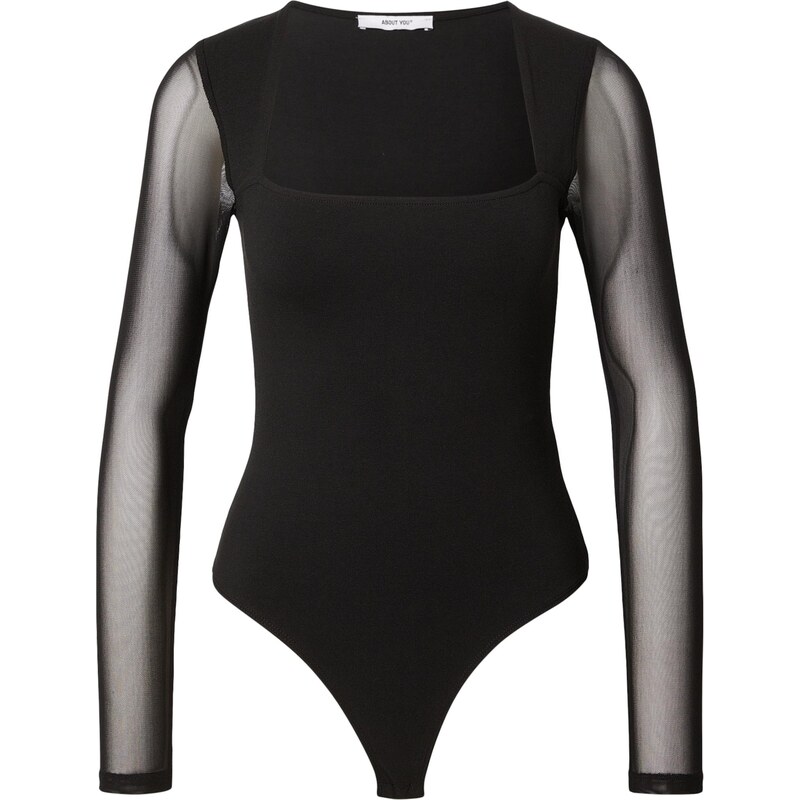 ABOUT YOU Košeľové body Cassidy čierna 67220908
