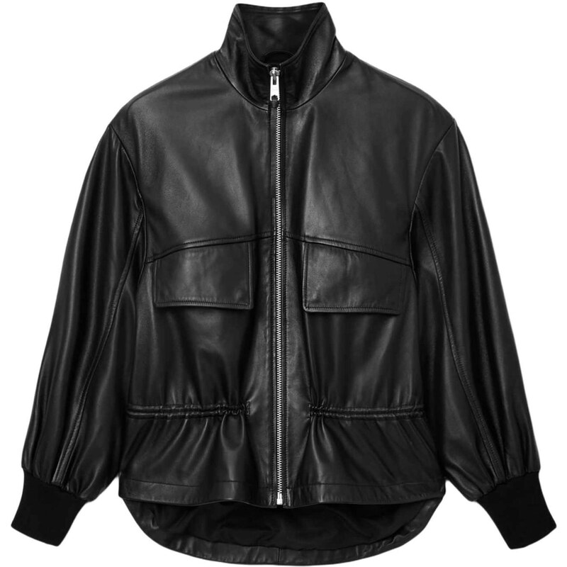 AllSaints Prechodná bunda FLOR čierna 67220920