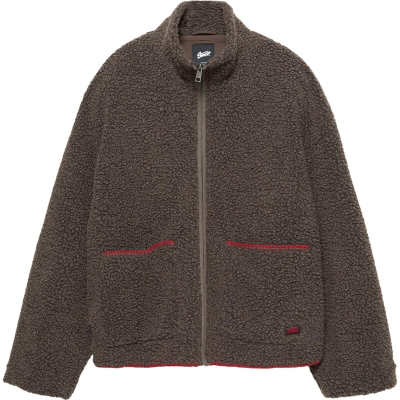 Pull&Bear Prechodná bunda hnedá 67220987