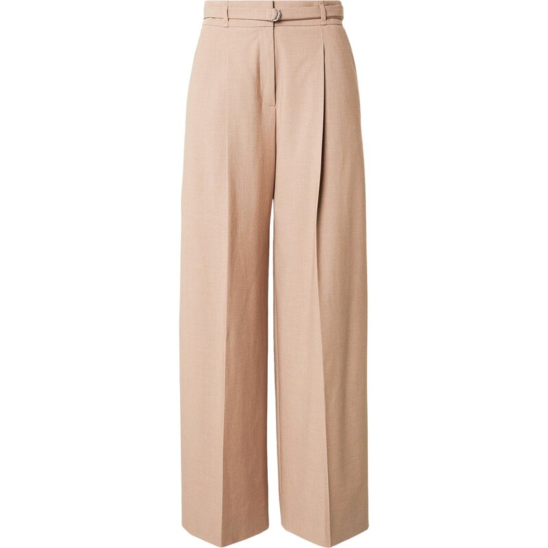 HUGO Nohavice s pukmi Hawelsa béžová 67221033