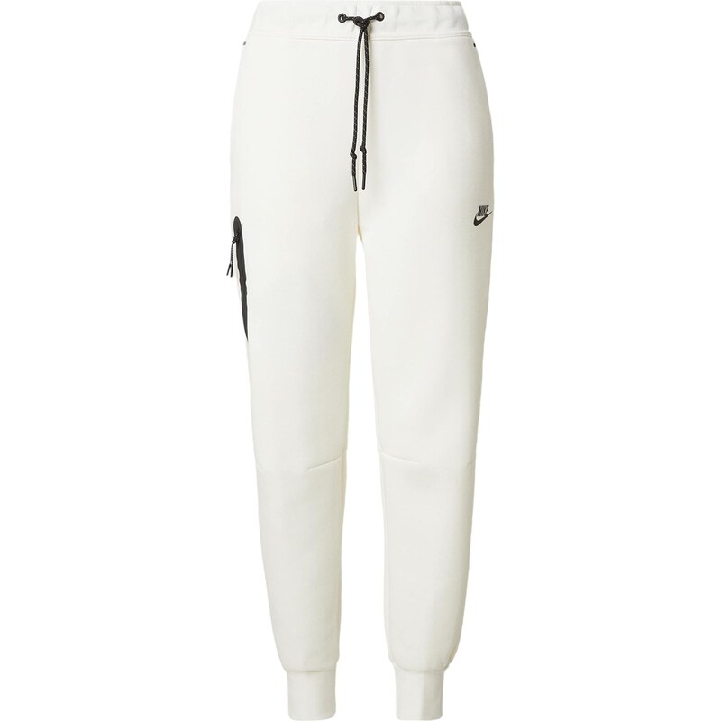Nike Sportswear Nohavice TCH FLC svetlobéžová / čierna 67221043