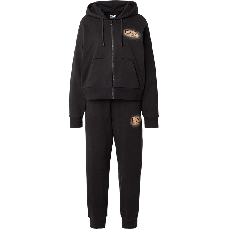 EA7 Emporio Armani Joggingová súprava púdrová / čierna 67221060
