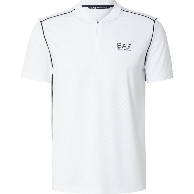 EA7 Emporio Armani Funkčné tričko námornícka modrá / biela 67221105