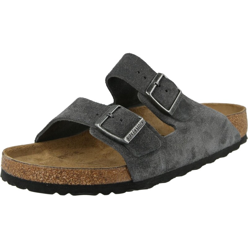 BIRKENSTOCK Šľapky Arizona LEVE tmavosivá 67221114