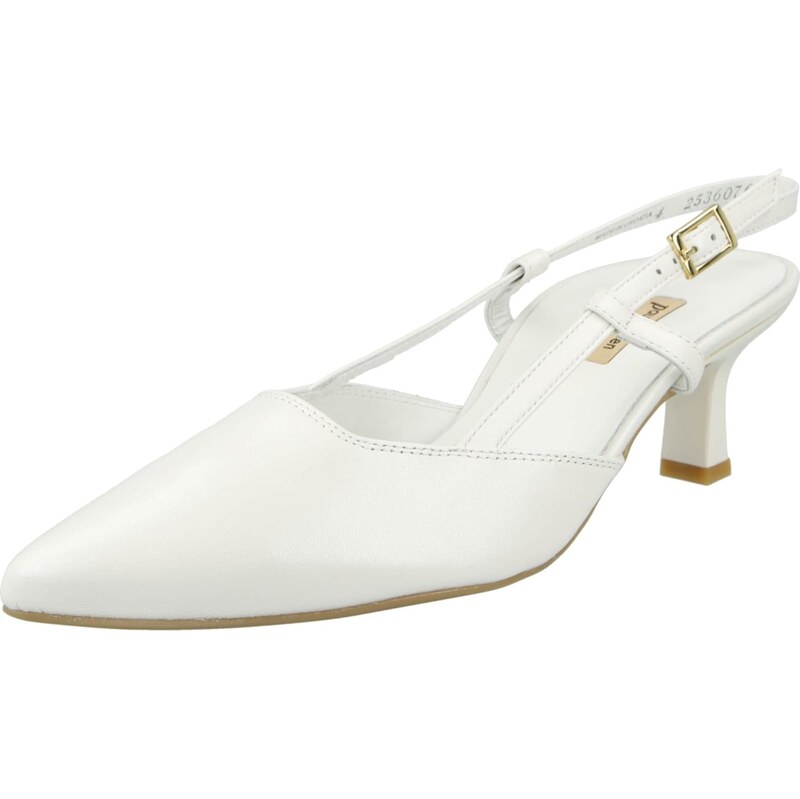 Paul Green Lodičky s otvorenou pätou biela 67221142