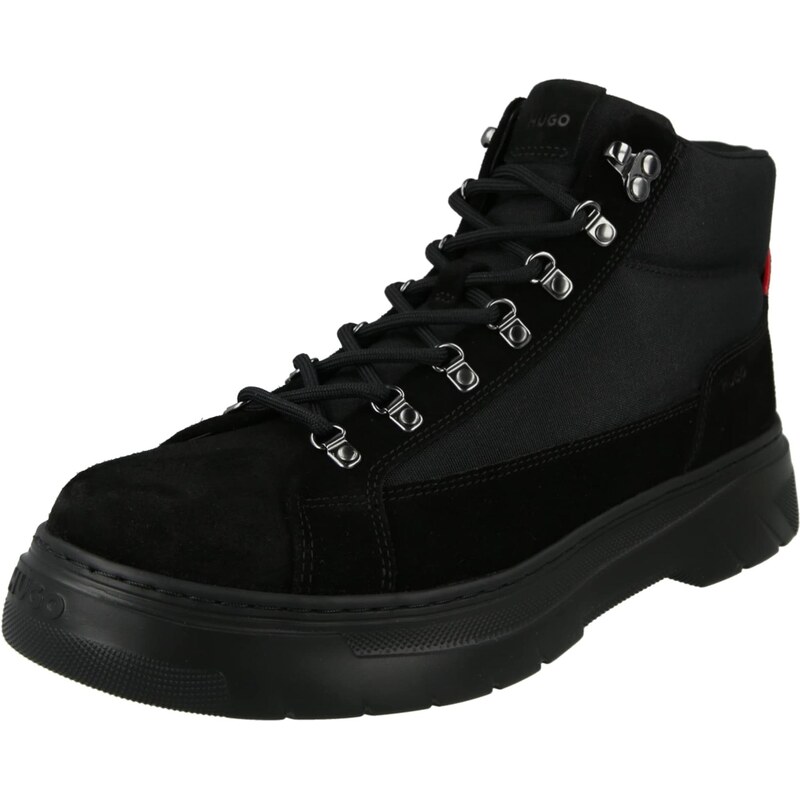 HUGO Šnurovacie topánky Urian čierna 67221151