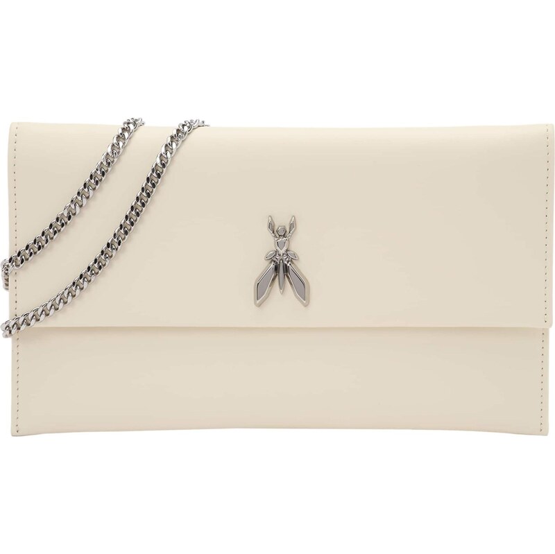 PATRIZIA PEPE Listová kabelka biela 67221204