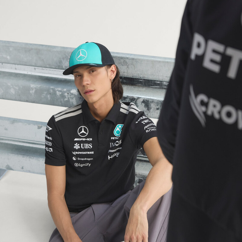 Adidas POLOKOŠEĽA MERCEDES - AMG PETRONAS FORMULA 1 TEAM ENGINEERS 67218475