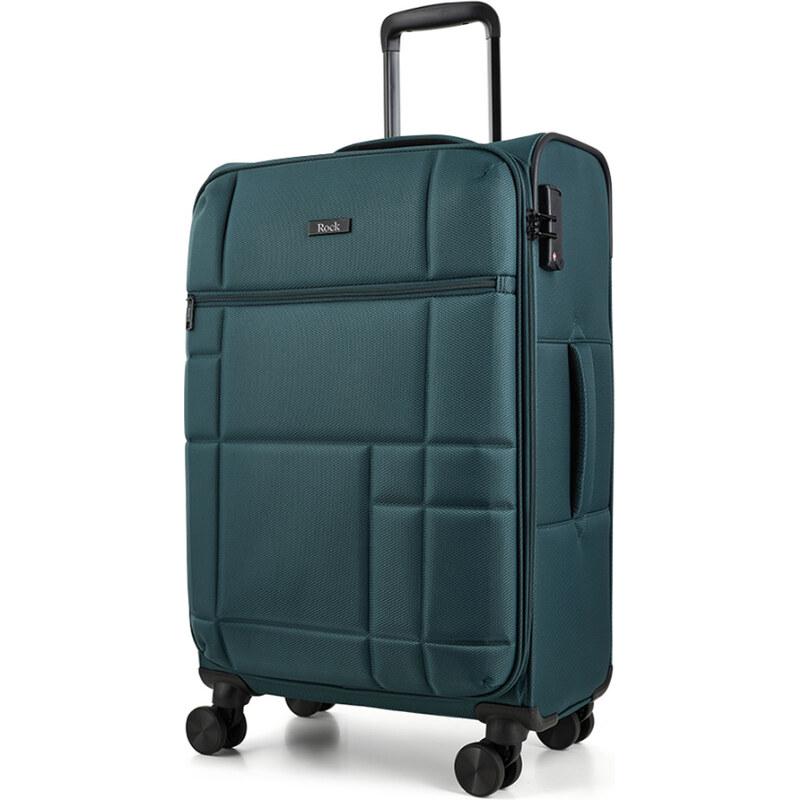ROCK cestovný kufor Tokyo TR-0275/3-M – zelená 67280381